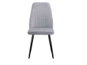 Стул DikLine 327 поворотный B22 GREY, ножки черные