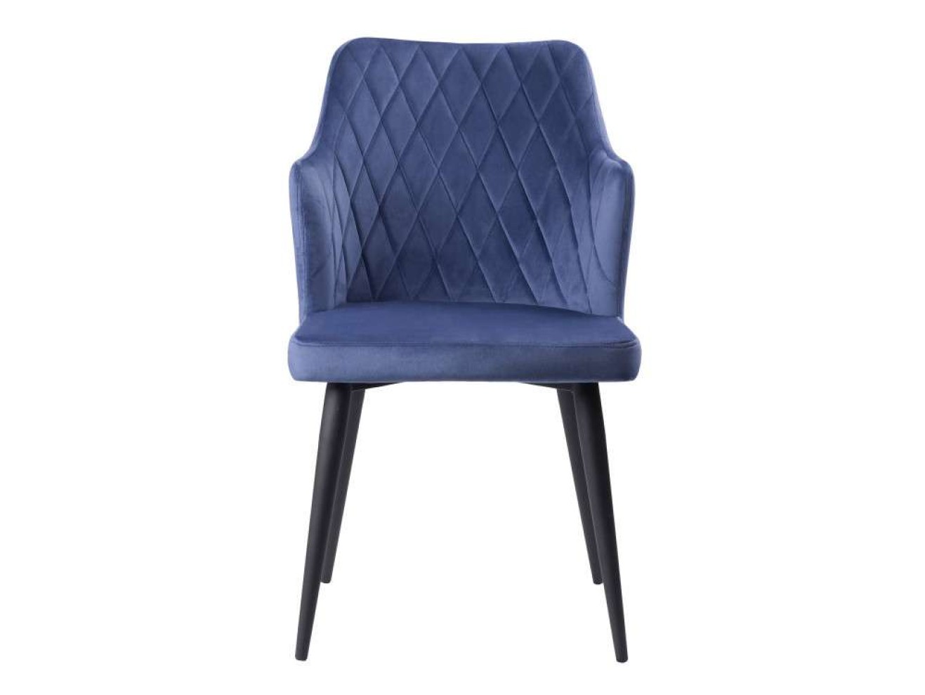 Velen dark blue Стул на металлокаркасе
