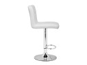 Paskal white / chrome Барный стул