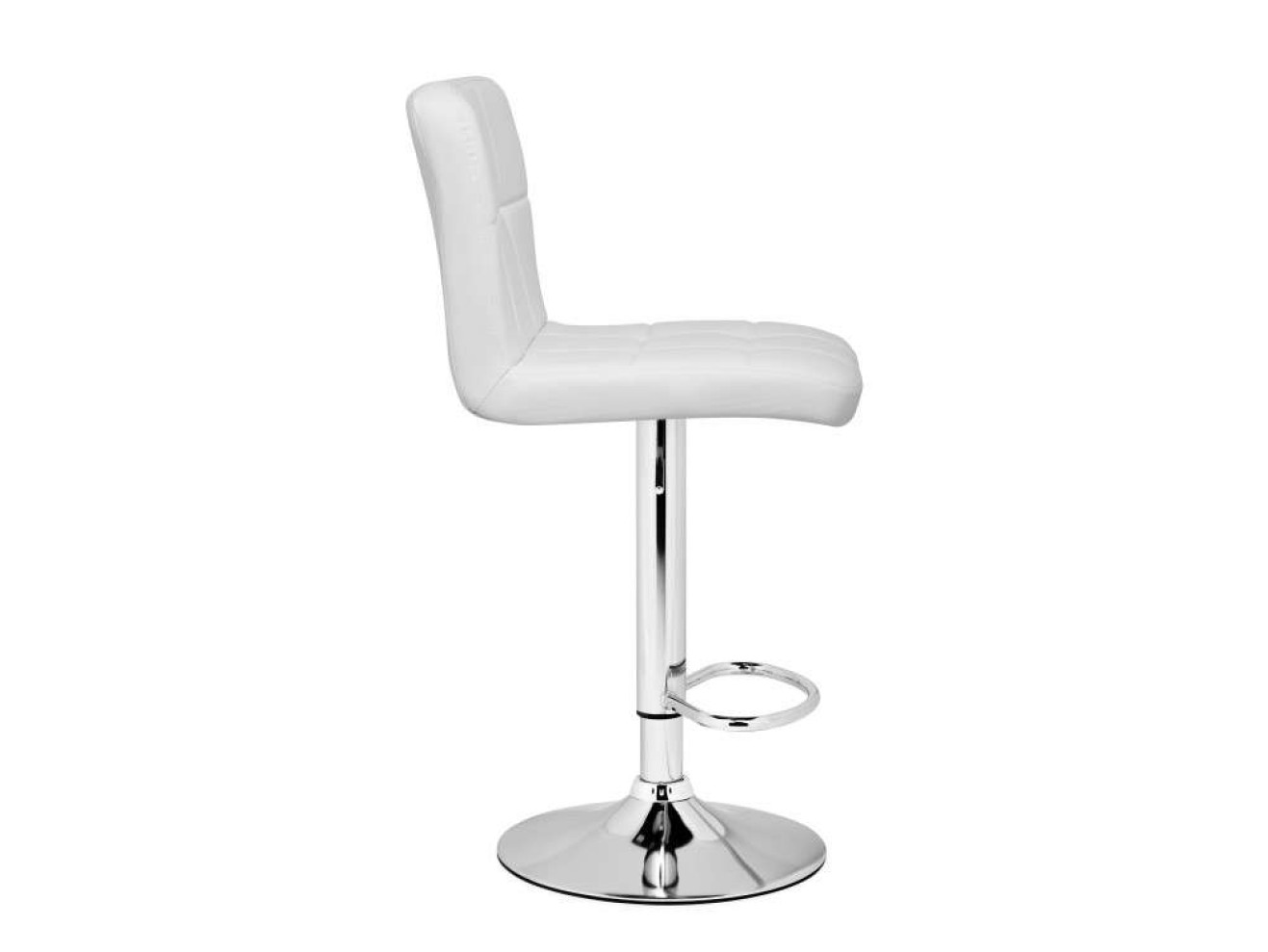 Paskal white / chrome Барный стул