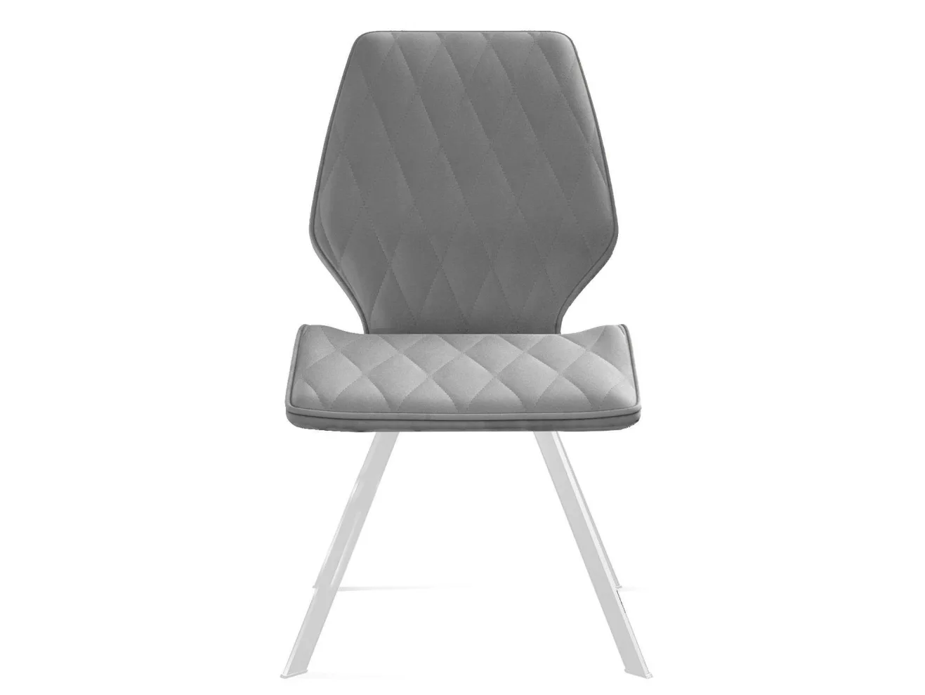 Стул DikLine 242M B22 GREY/ ножки белые арт. 960881