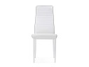 на металлокаркасе DC2-001 white / black Стул на металлокаркасе