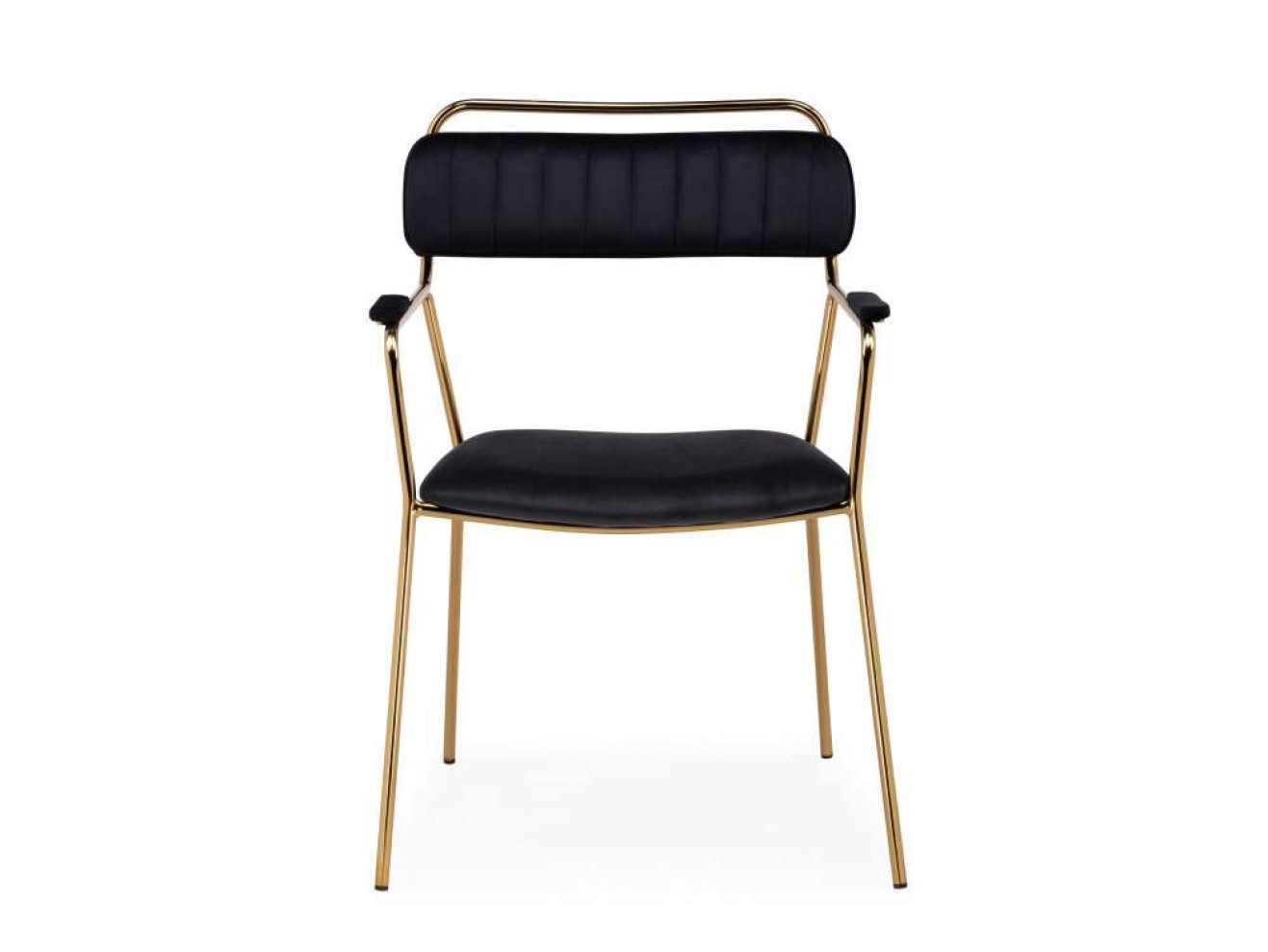 Aspen black / gold Стул на металлокаркасе