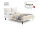 Мягкая кровать Fly 1600 беж с ортопедическим основанием
