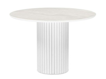 Гравент 110 onyx bianco soft satin / белый Керамический стол