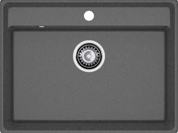 Мойка 660 Level 660 1-чаш 660*500 графит