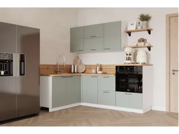 КГ Угловой 1500*2100 (без пм) Эмаль, Олива  Арника РМ