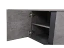 Тумба ТВ НЕКСТ - 1 Камень темный, Черный арт. 938587