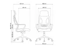 Golem dark gray / white Офисное кресло арт. 862905