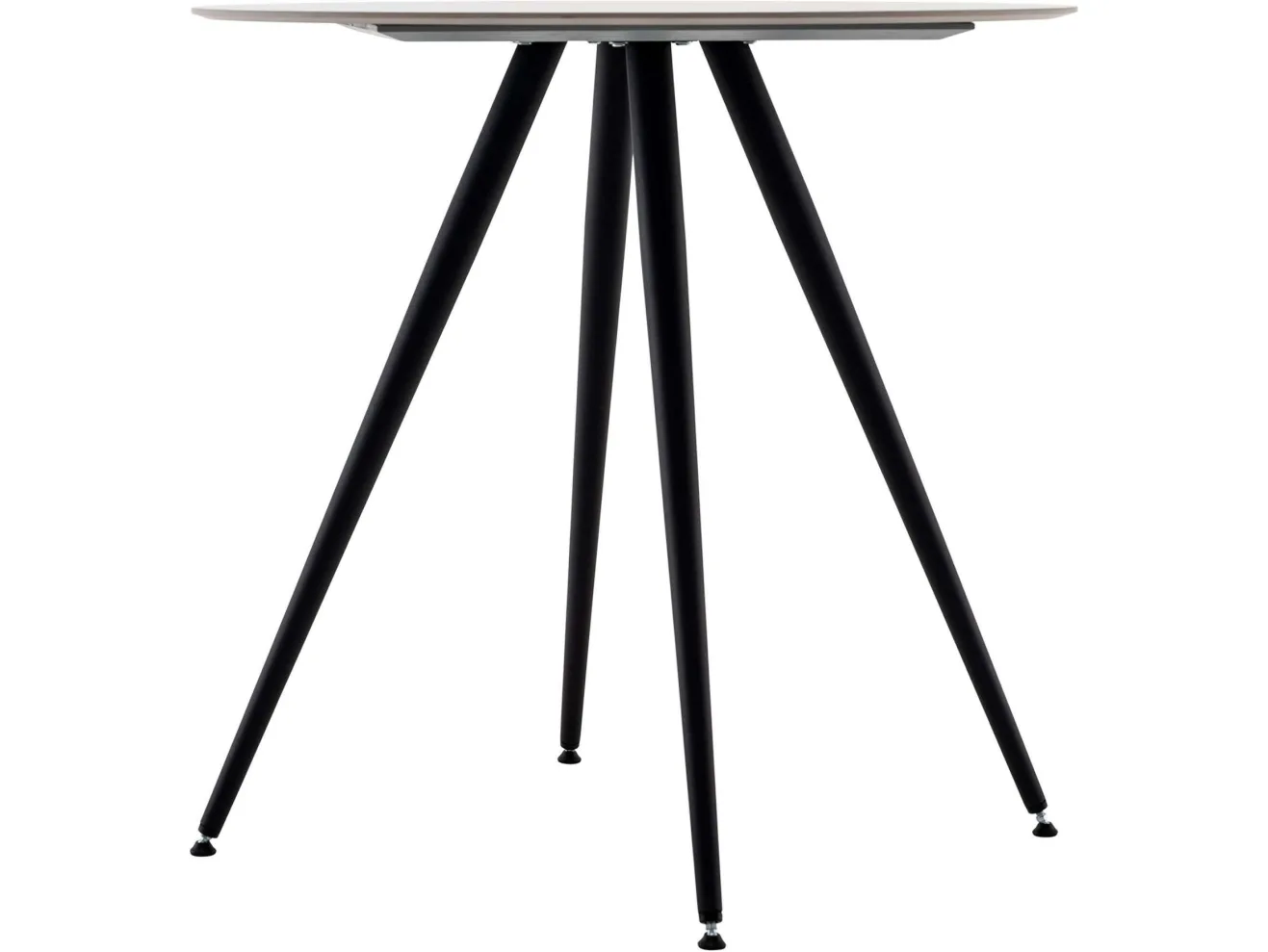 Стол обеденный STOOL GROUP Ники круглый керамика 800 Italian light grey арт. 1568265
