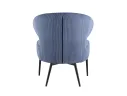 Кресло лаунж STOOL GROUP Royal Stripes Велюр синий арт. 1582617903