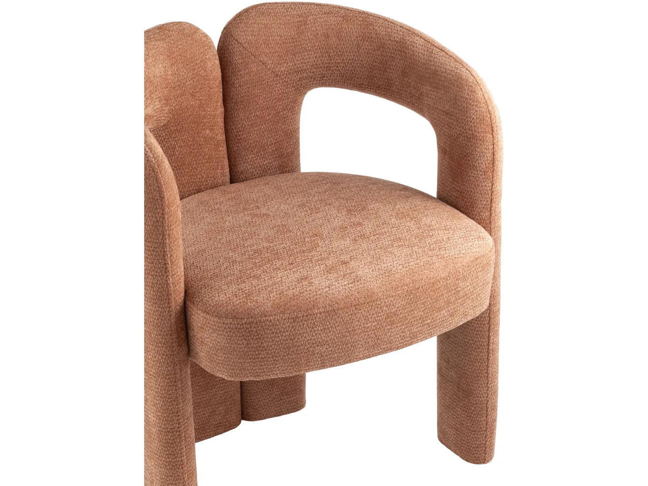 Стул STOOL GROUP Рэджи Шенилл коралловый арт. 9054663904