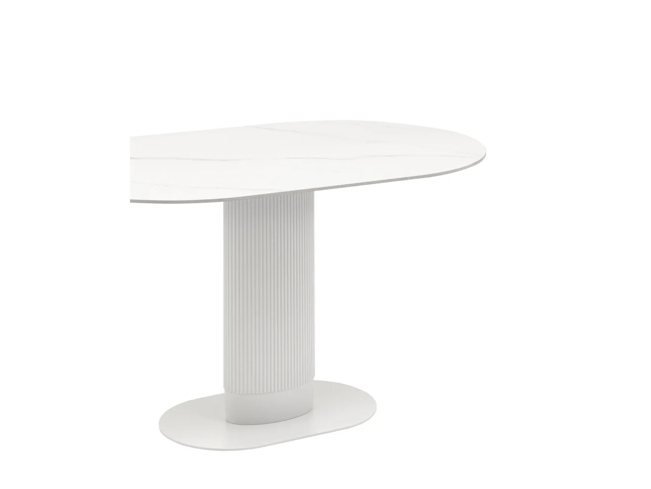 Стол обеденный STOOL GROUP Mystery 130*80 Белый, керамика арт. 2564788101