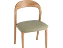 Стул STOOL GROUP Юки массив дуба Натуральная кожа фисташковый/Бесцветный матовый арт. 4915531304