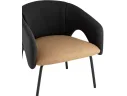 Кресло лаунж STOOL GROUP Afrida Рогожка темно-синий/горчичный арт. 2871302602
