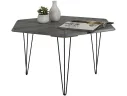 Стол журнальный Мебелик BeautyStyle 23 орех гикори grey/черный арт. 4092725502