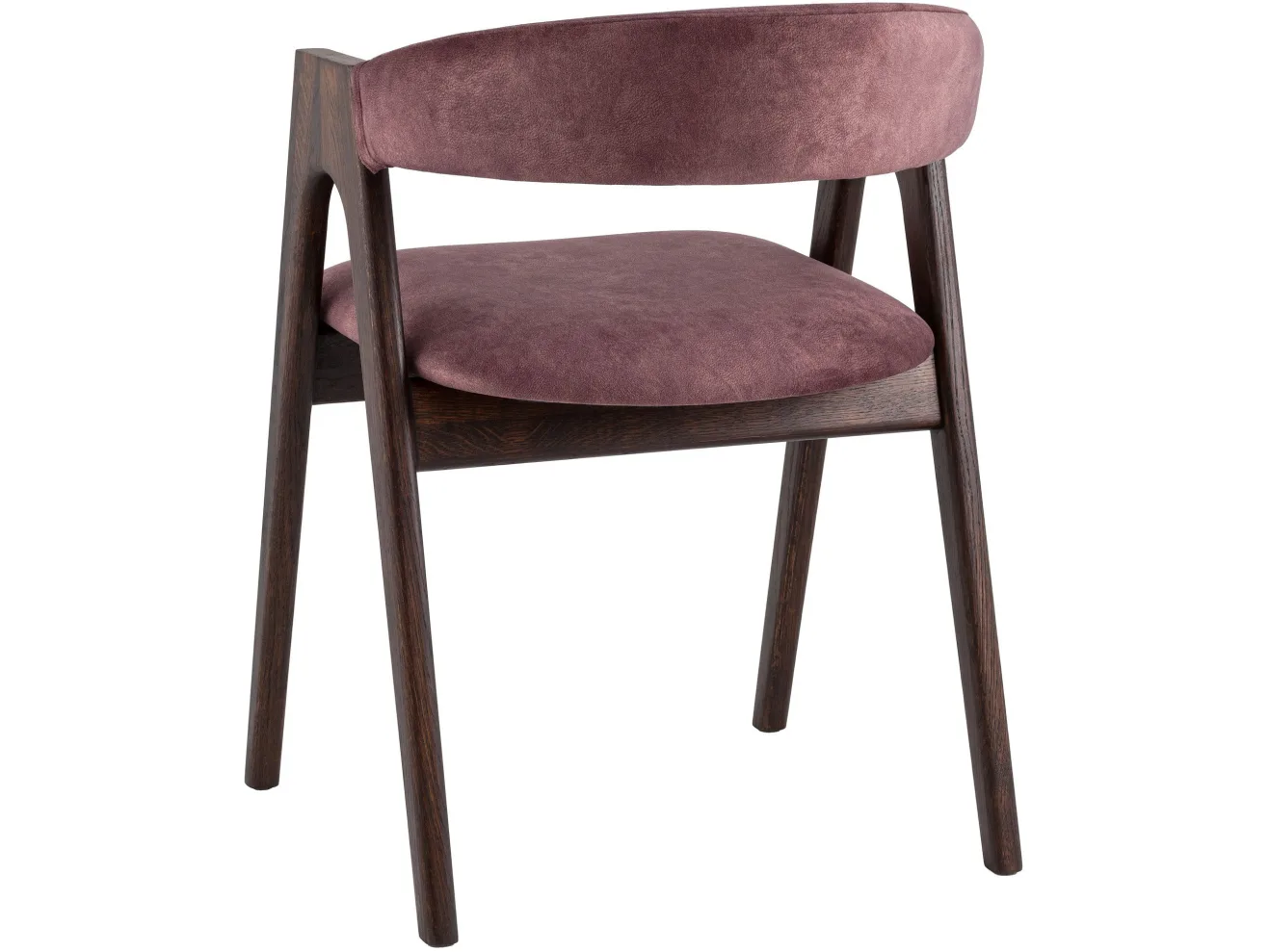 Стул STOOL GROUP Рен массив дуба Велюр винный/Рич арт. 4948792702