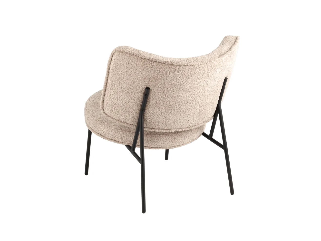 Кресло STOOL GROUP District Lounge Букле капучино арт. 8681540002
