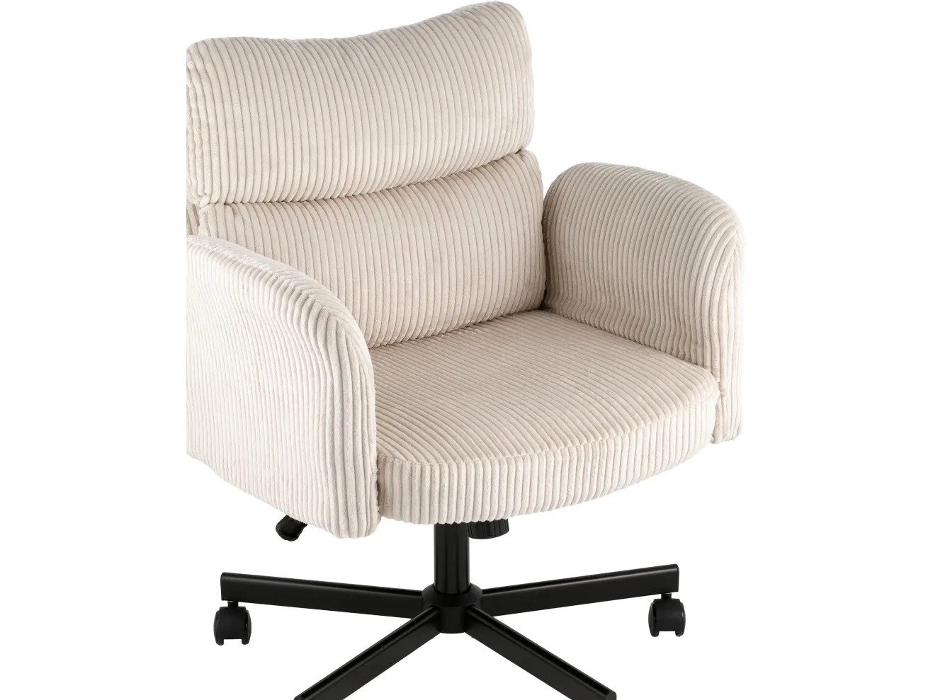 Кресло офисное STOOL GROUP TopChairs 6187 с откидными подлокотниками Кремовый арт. 4044169902