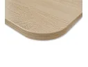 Стол Sheffilton SHT-TU7-1/60/60 ЛДСП корич.муар(цинк)/черный/дуб сонома арт. 2097770007