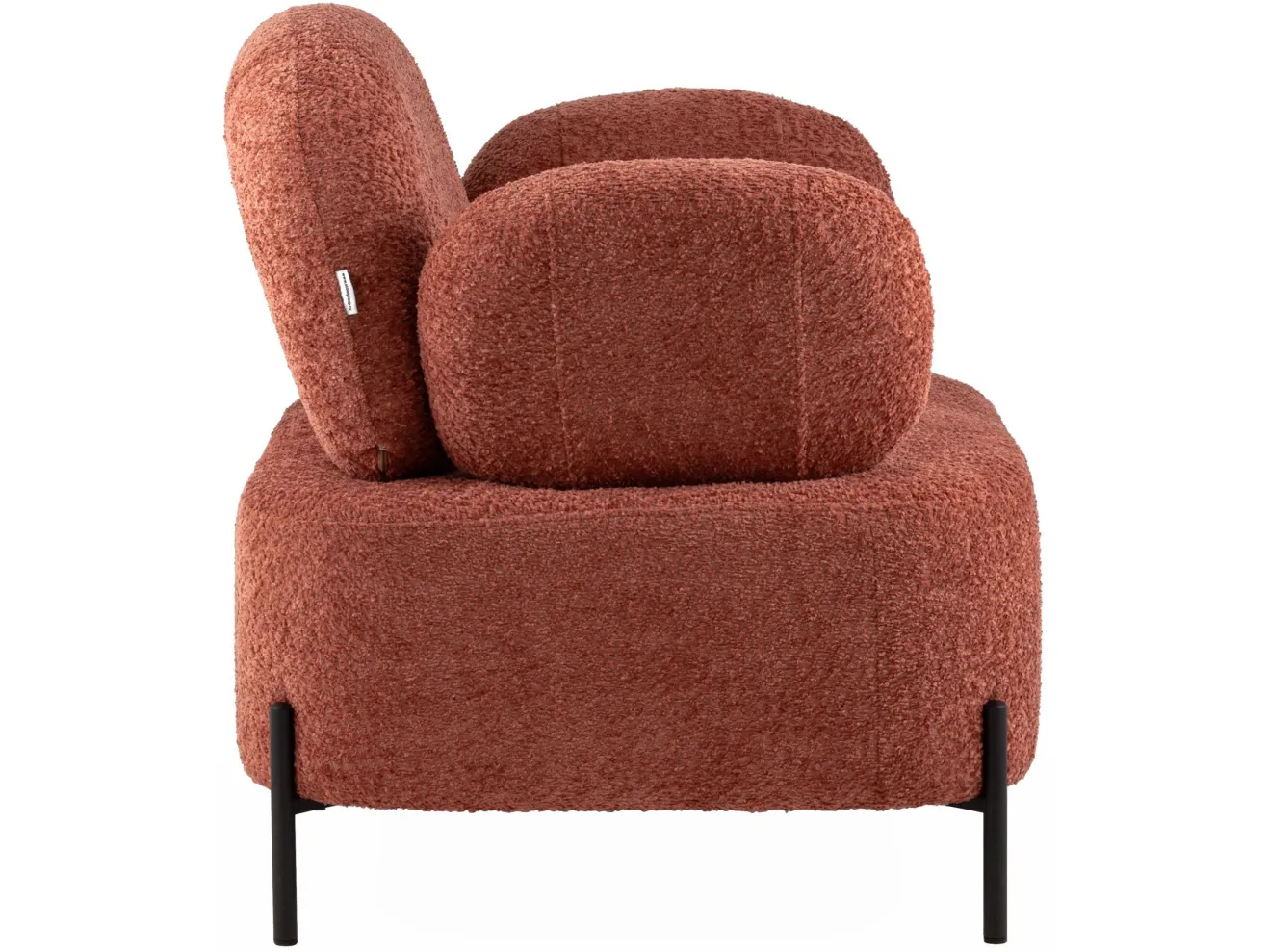 Кресло STOOL GROUP Кэнди Букле коралловый арт. 9444525508