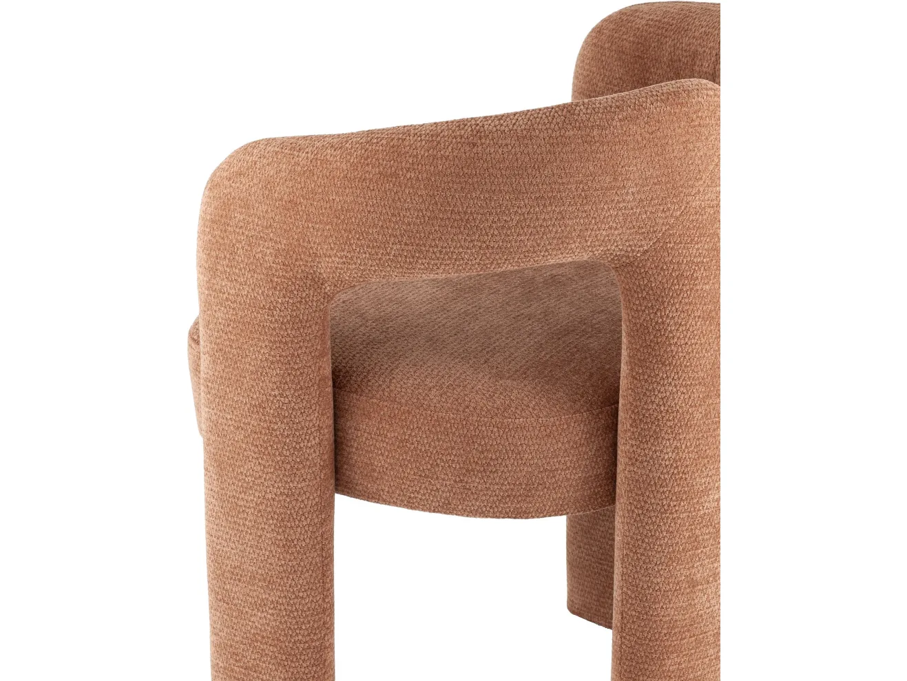 Стул STOOL GROUP Рэджи Шенилл коралловый арт. 9054663904
