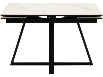 Стол STOOL GROUP Кассика 120/80 керамика Белый/Черный
