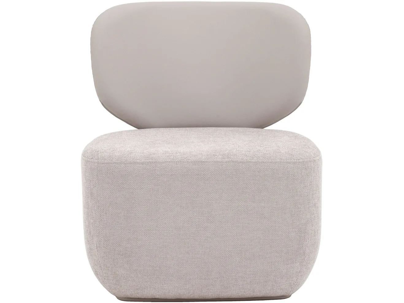 Кресло STOOL GROUP Спейс Экокожа/шенилл светло-серый арт. 9923750102