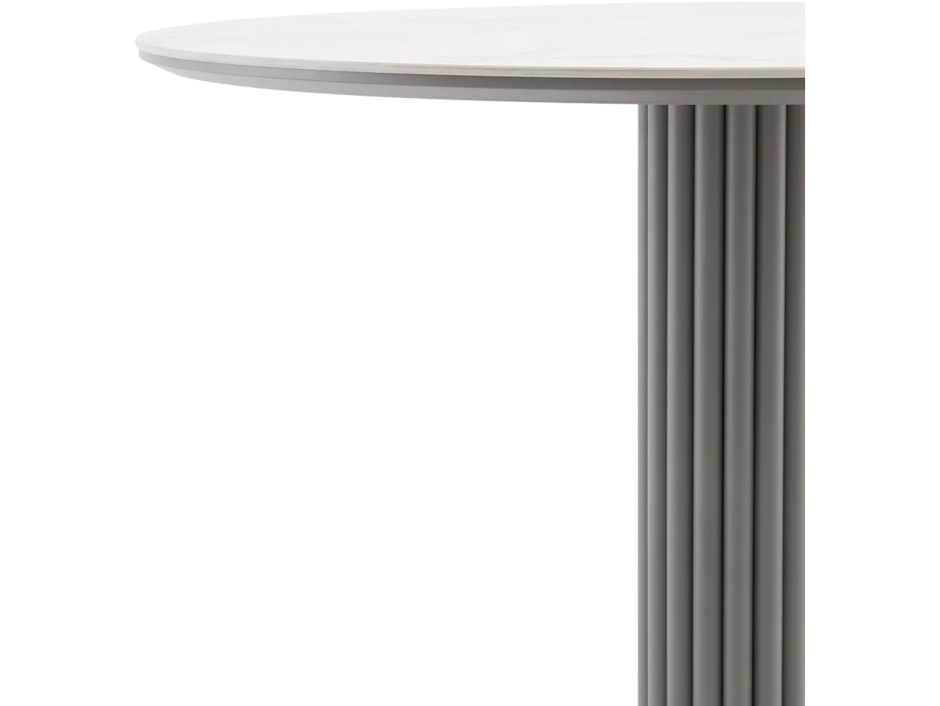 Стол STOOL GROUP Терралино круглый D90 керамика Белый/Латте арт. 5000420301