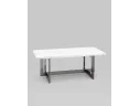 Журнальный столик STOOL GROUP Нэйтан 122*61 Белый мрамор/Темный хром арт. 9101689001
