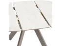 Стол STOOL GROUP Миндель круглый D100 керамика Белый глянец/Латте арт. 8858303401