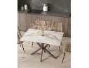 Стол обеденный STOOL GROUP Marmer 120-180/80/76 столешница МДФ16/керамика Капучино арт. 9635972404