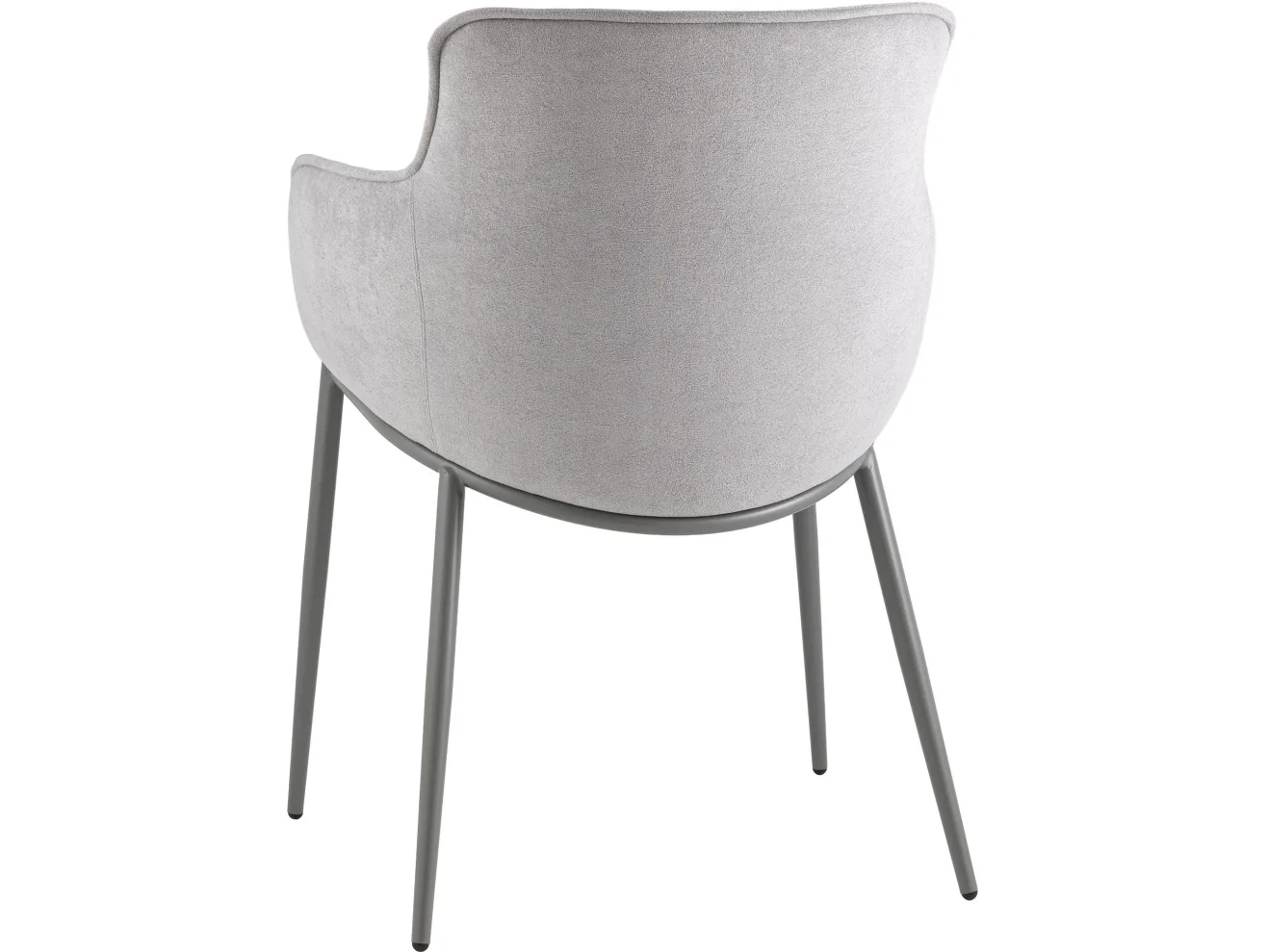 Стул STOOL GROUP Твигги Шенилл серый, каркас серый арт. 3252455806