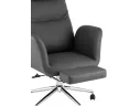 Кресло руководителя STOOL GROUP Solid NC с оттоманкой Серый арт. 5298896304
