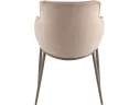 Стул STOOL GROUP Твигги Шенилл бежевый, каркас бежево-серый арт. 3252455808