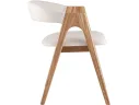 Стул STOOL GROUP Рен массив дуба Велюр кремовый/Бесцветный матовый арт. 4948792708