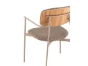 Стул STOOL GROUP Doe Коричневый, бежевые ножки арт. 5067135501