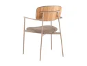 Стул STOOL GROUP Doe Коричневый, бежевые ножки арт. 5067135501