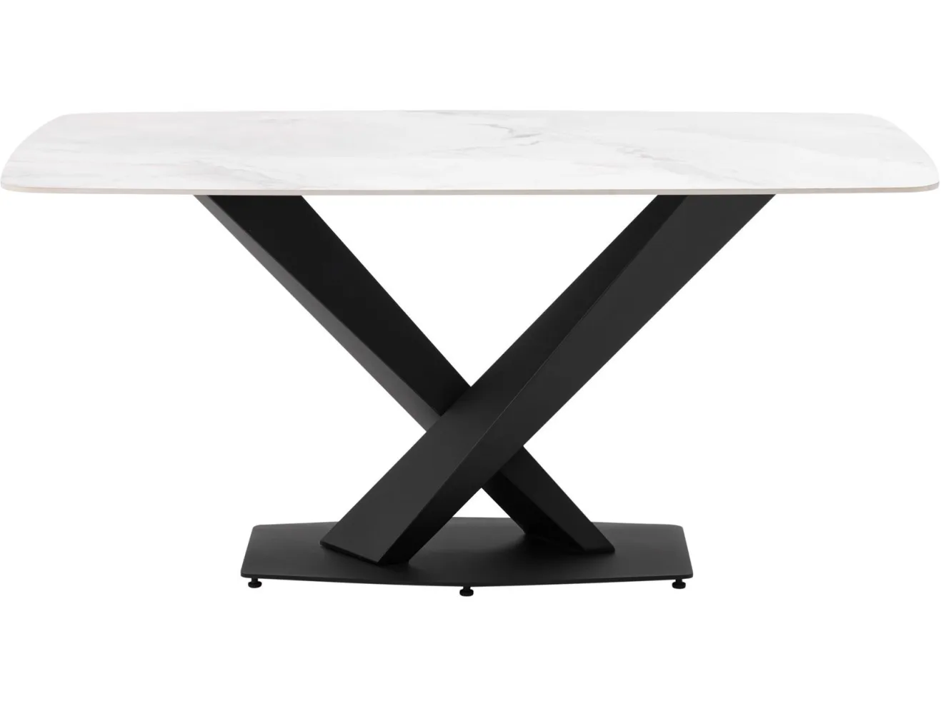 Стол обеденный STOOL GROUP Belle 160х90 белый мрамор арт. 2935722501