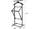 Вешалка костюмная Мебелик складная В 21Н венге арт. 6114070704