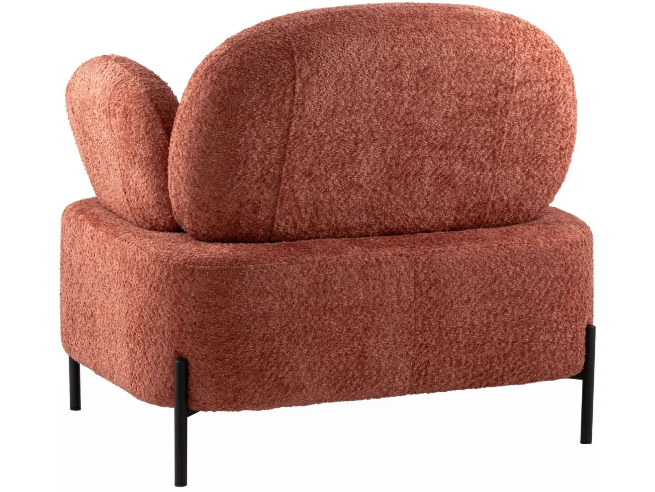 Кресло STOOL GROUP Кэнди Букле коралловый арт. 9444525508