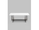 Журнальный столик STOOL GROUP Нэйтан 122*61 Белый мрамор/Темный хром арт. 9101689001