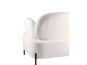 Кресло STOOL GROUP Кэнди с подлокотниками букле белый арт. 9444525506