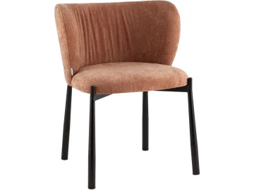 Стул STOOL GROUP Белла Шенилл коралловый