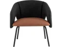 Кресло лаунж STOOL GROUP Afrida Рогожка тёмно-синий/терракот арт. 2871302606