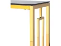 Консоль Stool Group БРУКЛИН 115х30 Стекло smoke/Сталь золото арт. 9542614402