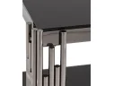Стол журнальный STOOL GROUP ГЭТСБИ 55х55 Черное стекло/Сталь графит арт. 0494857105