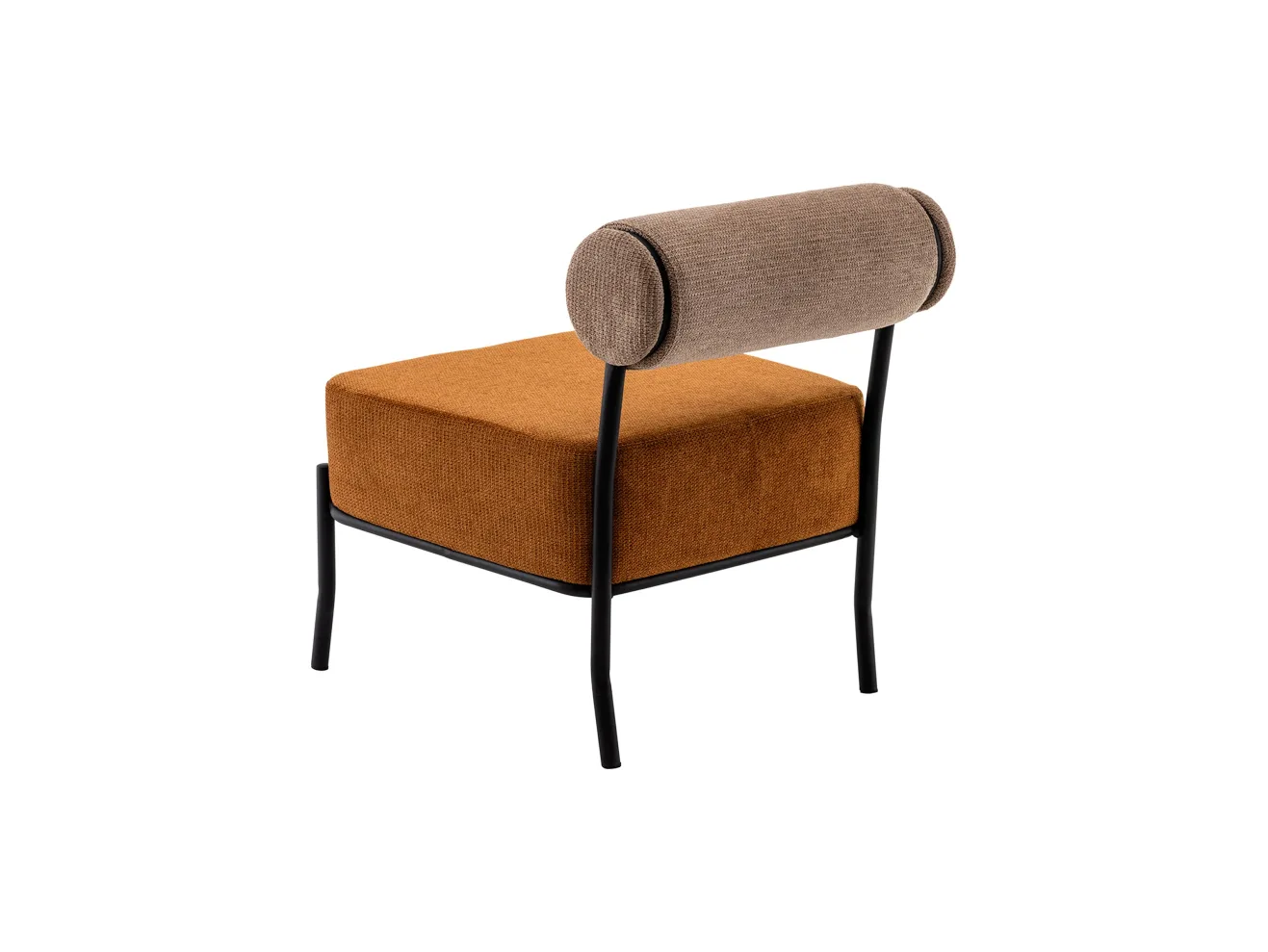 Кресло STOOL GROUP Ponpoun Бежевый, терракотовый арт. 2206062201
