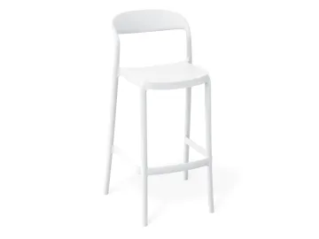 Стул барный Sheffilton SHT-S220 белый