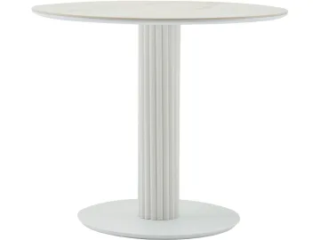 Стол STOOL GROUP Терралино круглый D90 керамика Белый/Белый